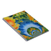 Zonnebloemvelden voor altijd notitieboek (Rechterzijde)