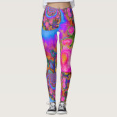zonnebloemvelden voor altijd - roze leggings (Voorkant)