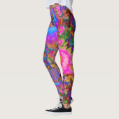 zonnebloemvelden voor altijd - roze leggings (Links)