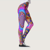 zonnebloemvelden voor altijd - roze leggings (Rechts)