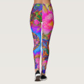 zonnebloemvelden voor altijd - roze leggings (Achterkant)