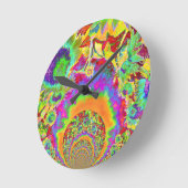 Zonnebloemvelden voor altijd - sinaasappel ronde klok (Hoek)