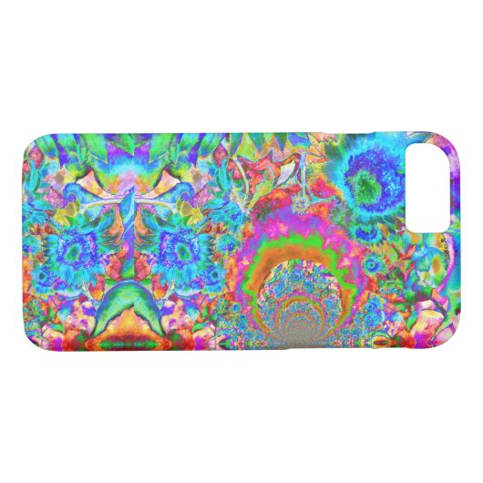 Zonnebloemvelden voor eeuwig blauw Case-Mate iPhone case (Achterkant (Horizontaal))