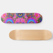 Zonnebloemvelden voor eeuwig roze skateboard (Horizontaal)