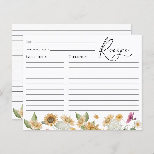 Zonnebloemvelden Vrijgezellenfeest (Voorkant / Achterkant)