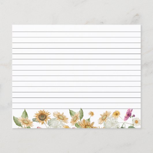 Zonnebloemvelden Vrijgezellenfeest (Achterkant)