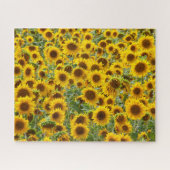 Zonnebloemveldpuzzel Legpuzzel (Horizontaal)