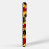 Zonnebloemventiel voor iPhone 14 Pro Max Hoesjes (Achterkant / Rechts)