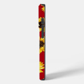 Zonnebloemventiel voor iPhone 14 Pro Max Hoesjes (Achterkant / Links)