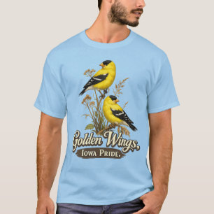 Zonnebloemvleugels van de Prairie T-shirt