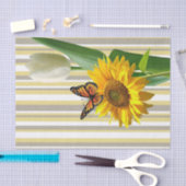 Zonnebloemvlinder White Tulp Tissue Paper Tissuepapier (Craft)