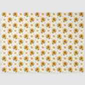 Zonnebloemweefsel Tissuepapier (Voorkant)