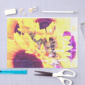 Zonnebloemweefsel Tissuepapier (Craft)