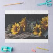 Zonnebloemweefsel Tissuepapier (Craft)