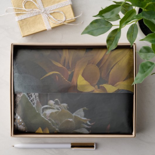 Zonnebloemweefsel Tissuepapier (Geschenk)