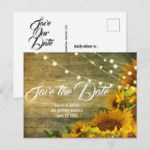 Zonnebloemweide | Rustieke bloemdesign Briefkaart (Voorkant / Achterkant)