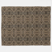 Zonnebloemzaad Fleece Deken (Voorkant (Horizontaal))