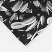 Zonnebloemzaad Fleece Deken (Hoek)