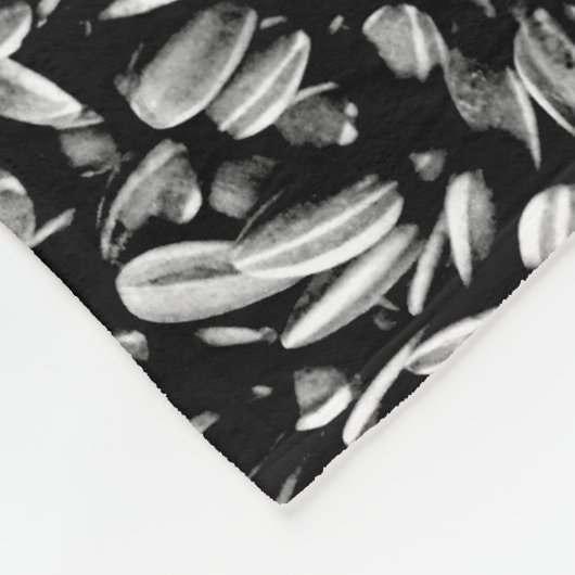 Zonnebloemzaad Fleece Deken (Hoek)