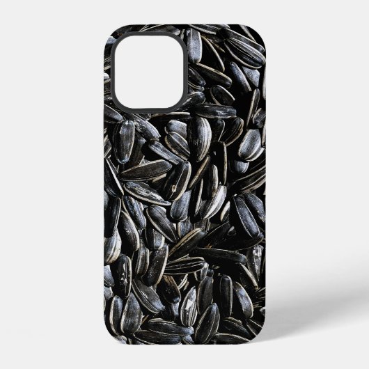 Zonnebloemzaad iPhone Hoesje (Achterkant)