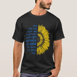 Zonnebloemzaad Oekraïne - Zonnebloemzaad T-shirt