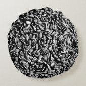 Zonnebloemzaad Rond Kussen (Achterkant)