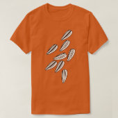 Zonnebloemzaad T-shirt (Design voorkant)