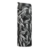 Zonnebloemzaad - Zwarte en witte foto Thermosbeker (Geroteerd rechts)