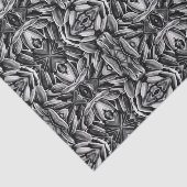 Zonnebloemzaadpatroon Tissuepapier (Detail)