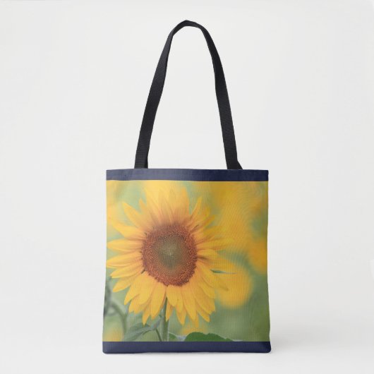 Zonnebloemzak Tote Bag (Voorkant)