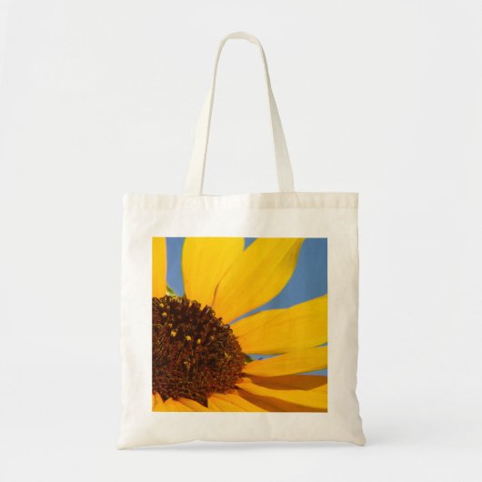 Zonnebloemzak Tote Bag (Voorkant)