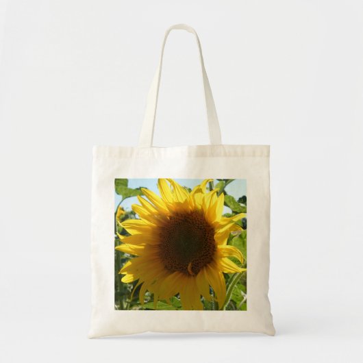 Zonnebloemzak Tote Bag (Voorkant)