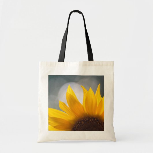 Zonnebloemzak Tote Bag (Voorkant)