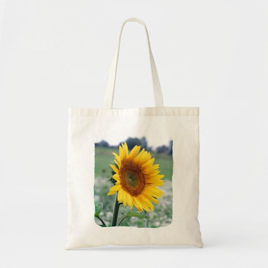 Zonnebloemzak Tote Bag (Voorkant)
