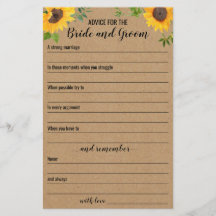 Zonnebloesadvies voor de bruine en de bruine Kaart