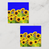 Zonneblokkaart Oekraïne Vlag Colour Freedom Peace Notitiekaartje (Voorkant / Achterkant)