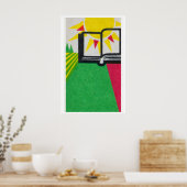 Zonneboek - Luciferdoosje Print - Esthetische Muur (Keuken)