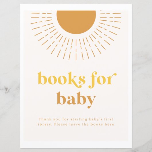 Zonneboeken voor Baby Sign | Hier komt de zon (Voorkant)