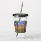 Zonnebomen Acryl Drinkbeker (Achterkant)