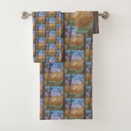 Zonnebomen Bad Handdoek (Insitu)