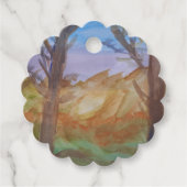 Zonnebomen Bedankjes Labels (Voorkant)