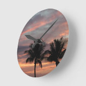 Zonnebomen en palmbomen ronde klok (Hoek)