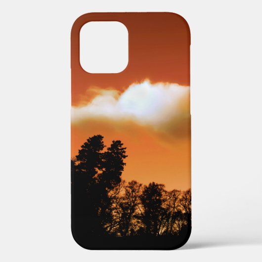 Zonnebomen Hoesje-Mate iPhone case (Achterkant)