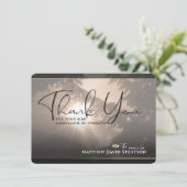 Zonnebomen in Natuur sympathie Hartelijk dank Kaart (Staand voorkant)