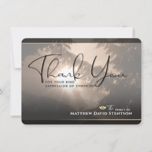 Zonnebomen in Natuur sympathie Hartelijk dank Kaart