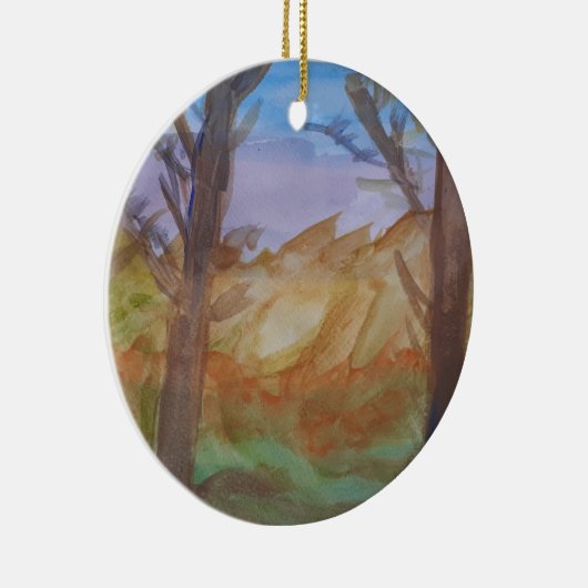 Zonnebomen Keramisch Ornament (Rechts)