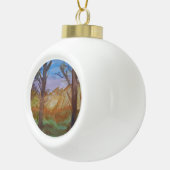 Zonnebomen Keramische Bal Ornament (Rechts)