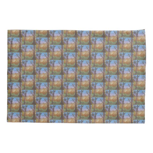 Zonnebomen Kussensloop (Achterkant)