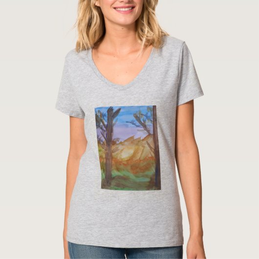 Zonnebomen T-shirt (Voorkant)