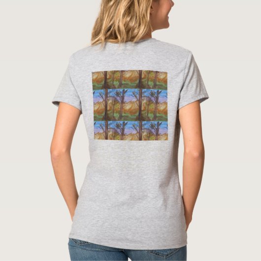Zonnebomen T-shirt (Achterkant)